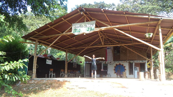 Centro Cultural 'Casa del Árbol' en Colombia.