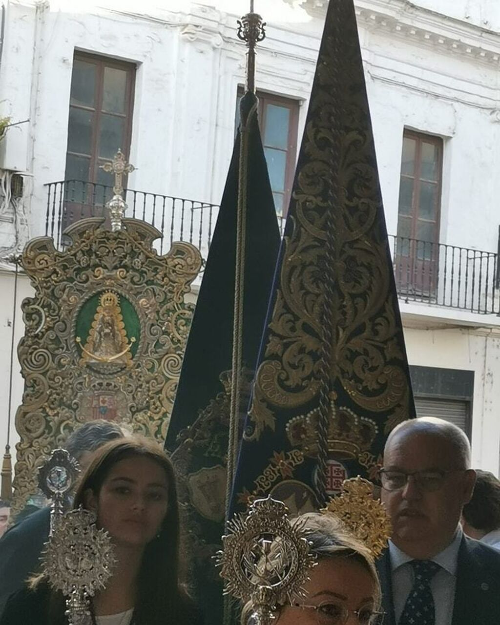El Rosario de la Aurora de la Hermandad de Huelva, en im&aacute;genes