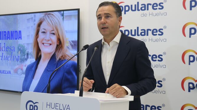 Felipe Arias, el número dos de la candidatura popular.
