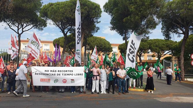 Los sindicatos vuelven a reclamar soluciones para la Residencia de Tiempo Libre de Punta Umbría
