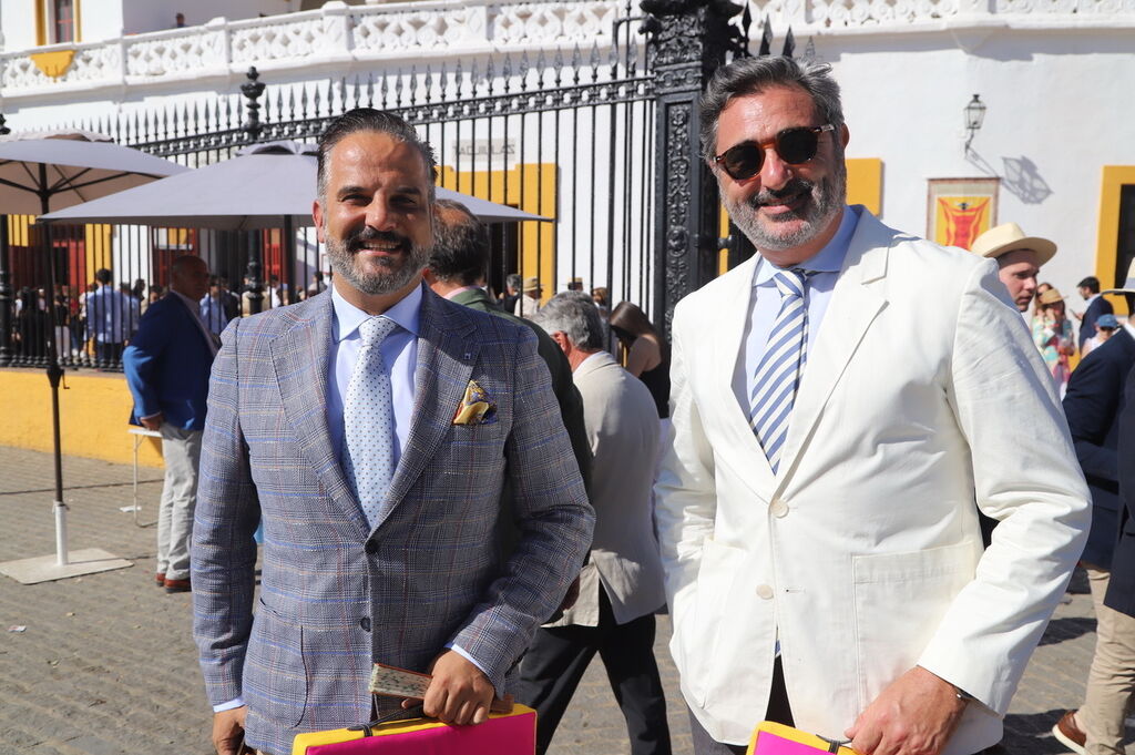 Jorge Gonz&aacute;lez, director del Hotel Querencia de Sevilla, y Gaspar S&aacute;ez Herrero director general Sur de Espa&ntilde;a en Barcel&oacute; Hotel Group.