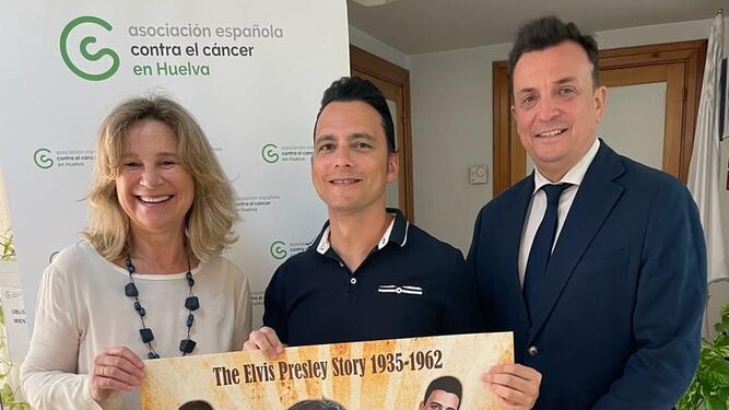 La Asociación contra el Cáncer de Huelva recauda 6.000 euros del concierto solidario 'Elvis Dreams'