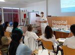 El Hospital Infanta Elena forma a sus profesionales de enfermería en el cuidado de pacientes con cánula respiratoria