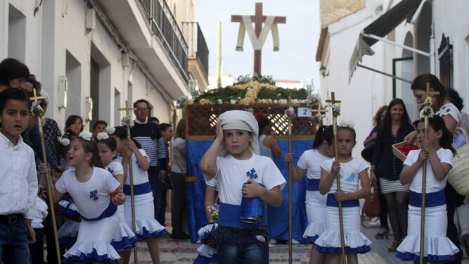 Cartaya recupera el Concurso infantil de Cruces de Mayo