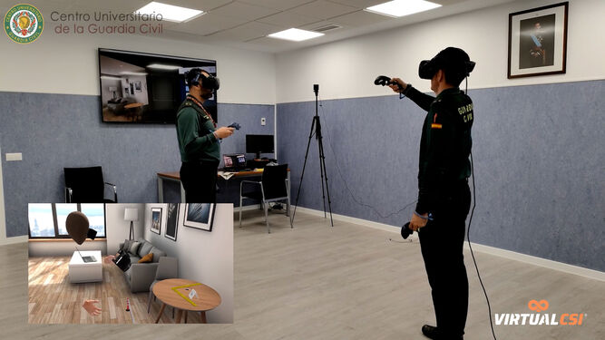 La nueva herramienta de realidad virtual de la Guardia Civil