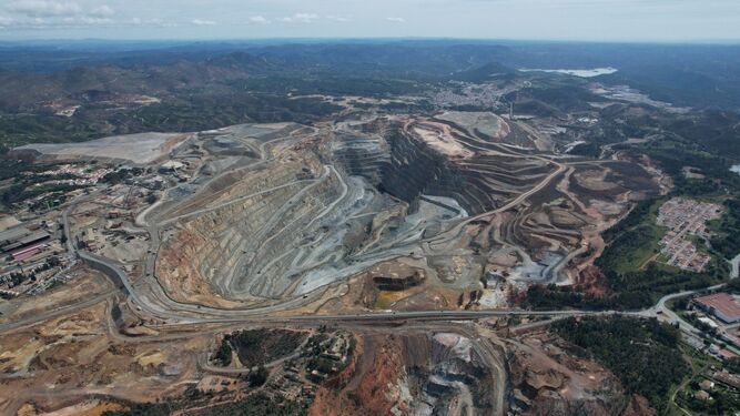 Una imagen de archivo de la mina de Riotinto.