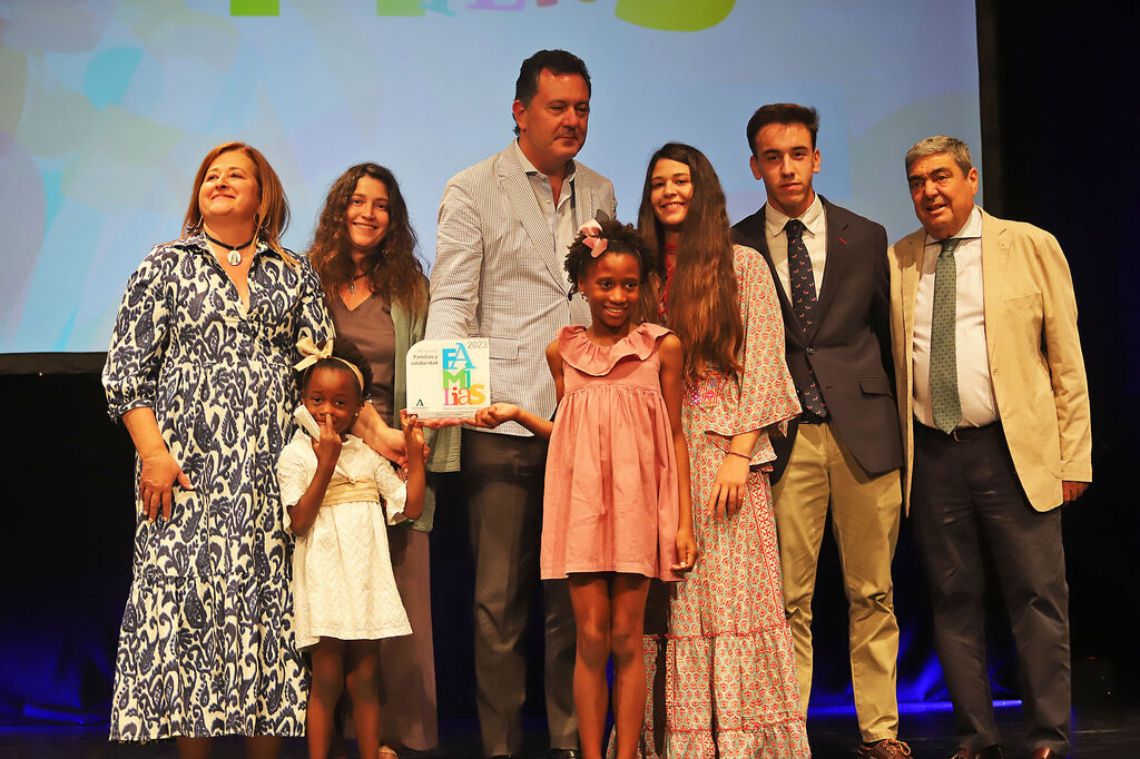 Im&aacute;genes de la entrega de los Premios Familias Andaluzas