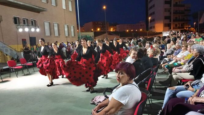 Actuación de baile flamenco.