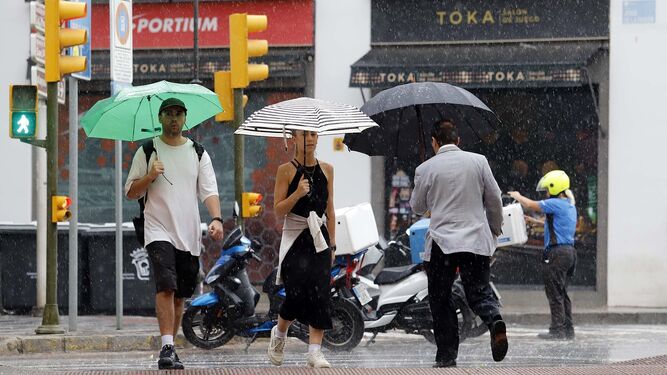 Este fin de semana se esperan lluvias y tormenta en Huelva.