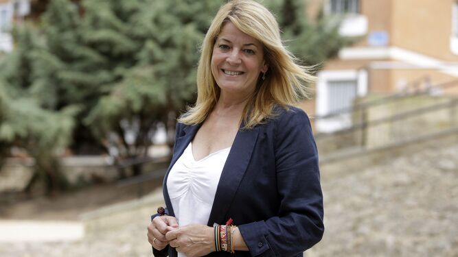Pilar Miranda, candidata del PP a la Alcaldía de Huelva.