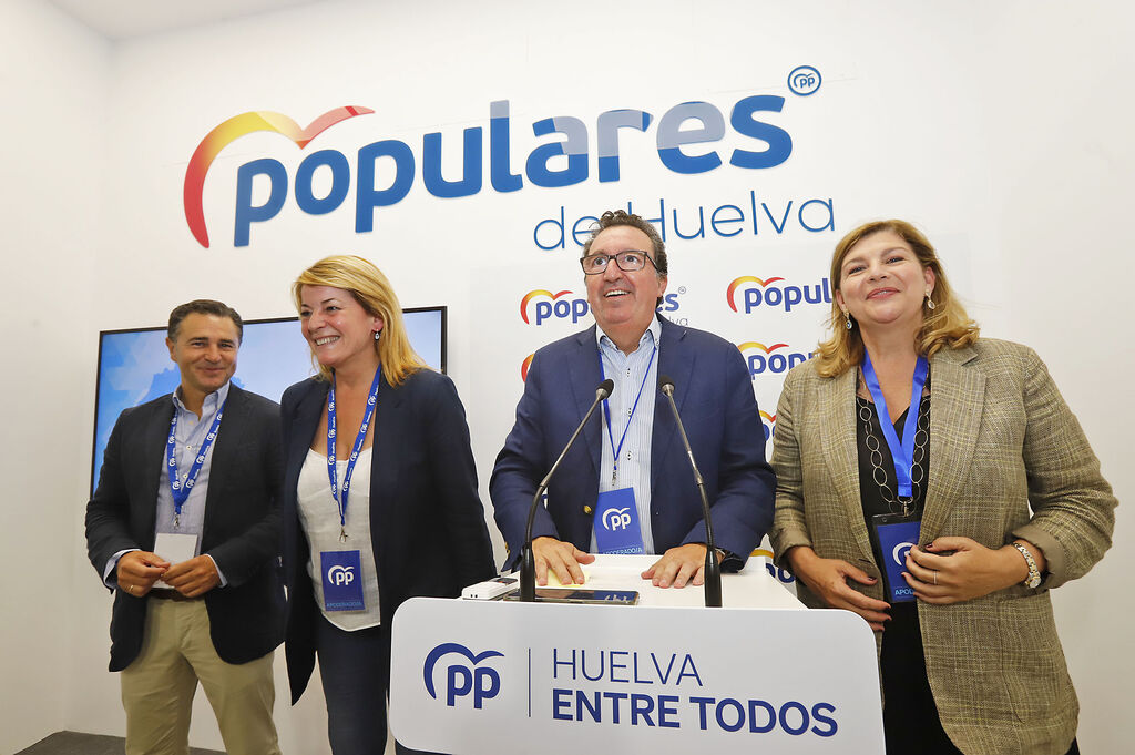 Elecciones 2023: Im&aacute;genes de la celebraci&oacute;n por la vitoria de Pilar Miranda en las elecciones Municipales de Huelva