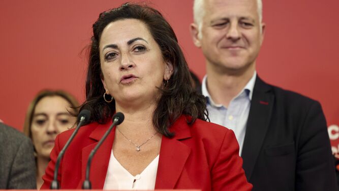 La candidata socialista a la presidencia de La Rioja, Concha Andreu.