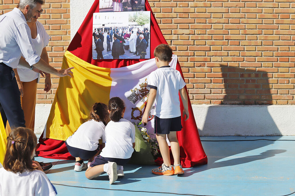 La Asociaci&oacute;n de Antiguos Alumnos Maristas Huelva, Ademar, realiza un acto conmemorativo sobre la visita de Juan Pablo II