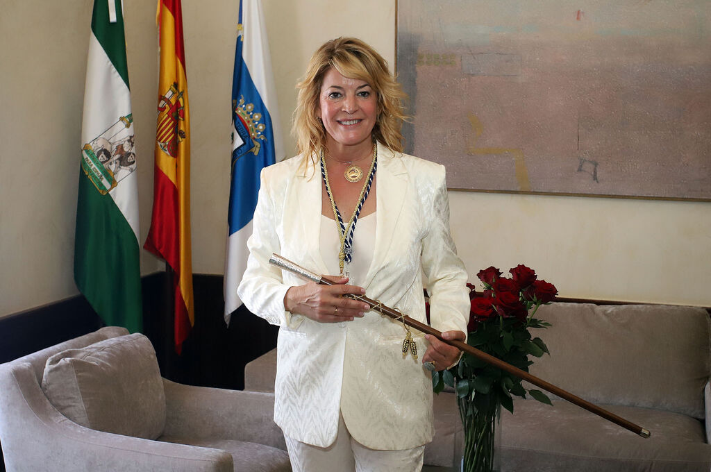 Im&aacute;genes de la toma de posesi&oacute;n de Pilar Miranda como alcaldesa de Huelva