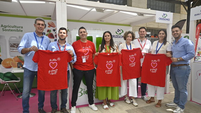 Los Stands participantes en el 8º Congreso Internacional de Frutos Rojos en Huelva