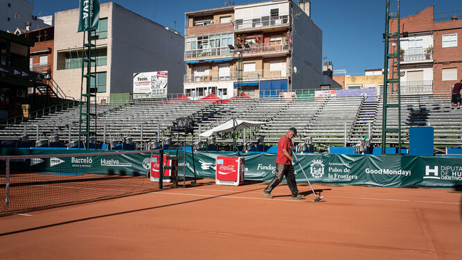 Campo en el que se disputará la Copa del Rey de Tenis.