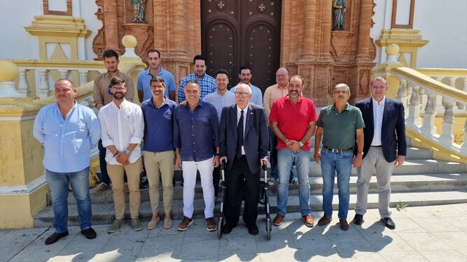 Reunión de los alcaldes del Condado de Huelva.