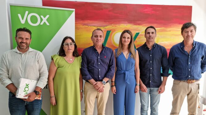VOX Huelva se reúne con los sindicatos Acaip y Tu Abandono Me Puede Matar