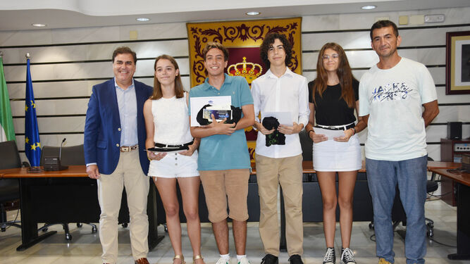 Los alumnos premiados del curso 2022/23 en Punta Umbría