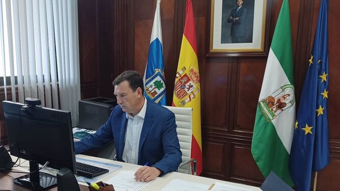 El nuevo presidente del Puerto de Huelva, Alberto Santana
