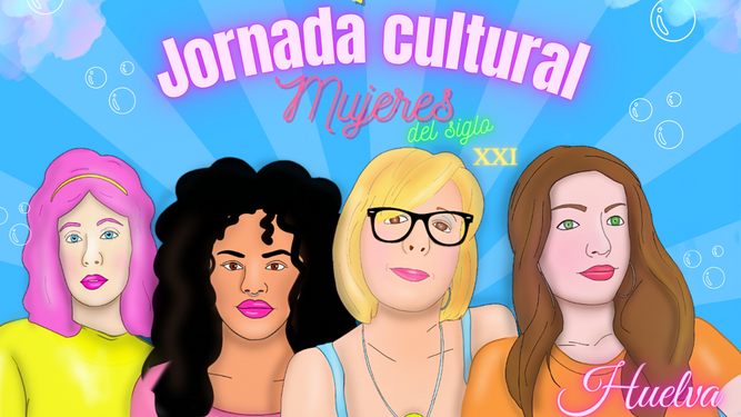Cartel jornada cultural 'Mujeres del Siglo XXI'