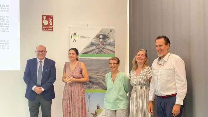 Inauguración Curso 'Gestión sostenible de las materias primas minerales en Andalucía" de la UNIA