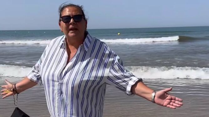 Vídeo: María del Monte hace viral esta playa de Huelva