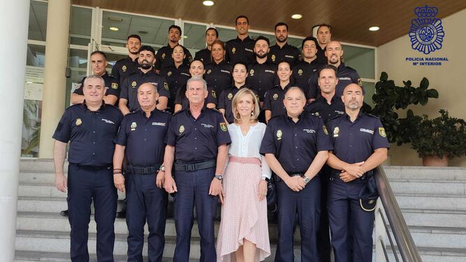 Nuevas incorporaciones al cuerpo de la Policía Nacional en Huelva.