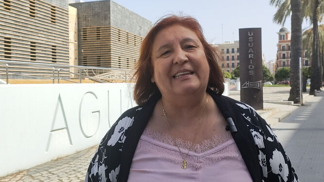 La secretaria de Aguas de la Comisión Ejecutiva Provincial del PSOE de Huelva, Laura Pichardo
