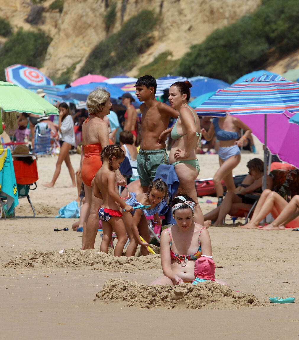 Im&aacute;genes del caluroso fin de semana en las playas de Huelva