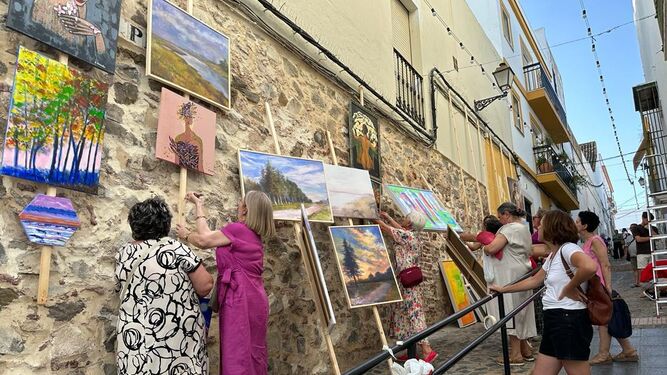 Ayamonte y Sorolla estrechan vínculos gracias al 'X Paseo por el Arte'