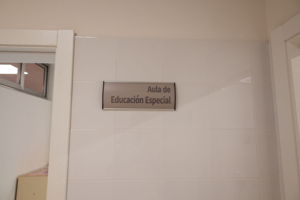 Un recorrido en im&aacute;genes por el interior del nuevo colegio del Ensanche Sur en Huelva