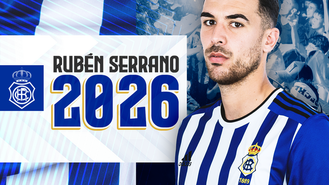Rubén Serrano amplía su contrato con el Recre hasta 2026