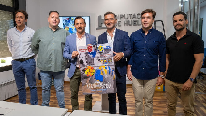 Presentación del Trofeo 'Ciudad de Moguer' de balonmano.