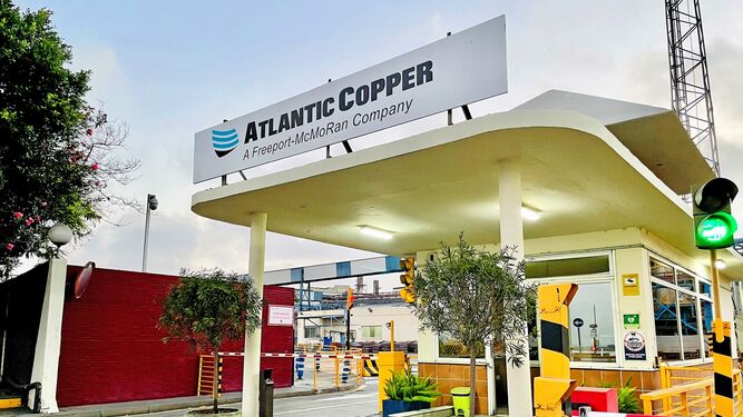 La compañía onubense Atlantic Copper-.