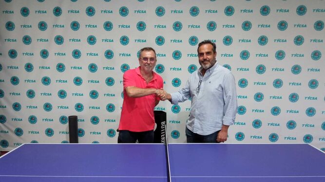 Patrocinio de Tycsa con el Club 81 Tenis de Mesa de Huelva.