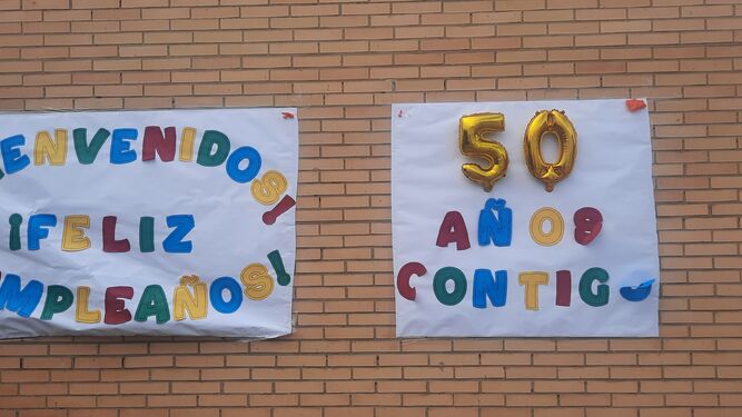 Fiesta en el Colegio La Hispanidad por sus 50 años de trayectoria en Huelva
