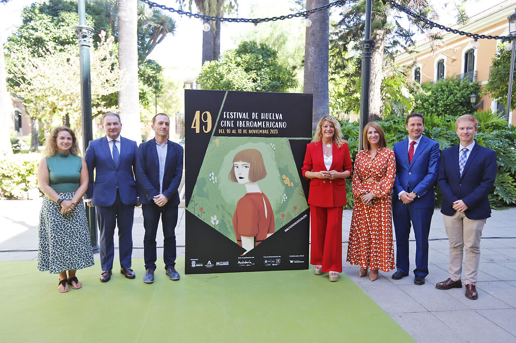 Presentaci&oacute;n del cartel anunciador de la 49 edici&oacute;n del Festival de Cine Iberoamericano de Huelva