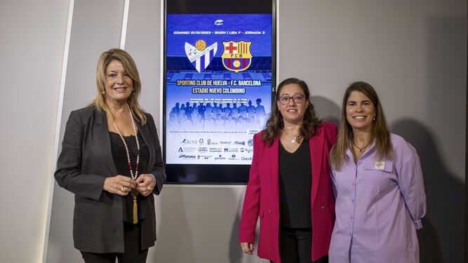 Presentación del Sporting-FC Barcelona.