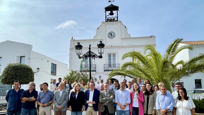 Reunión comarcal con miembros del PP judicial de Ayamonte.