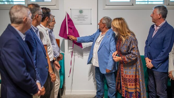 Inauguración de la nueva sede de ARO Huelva, este lunes.