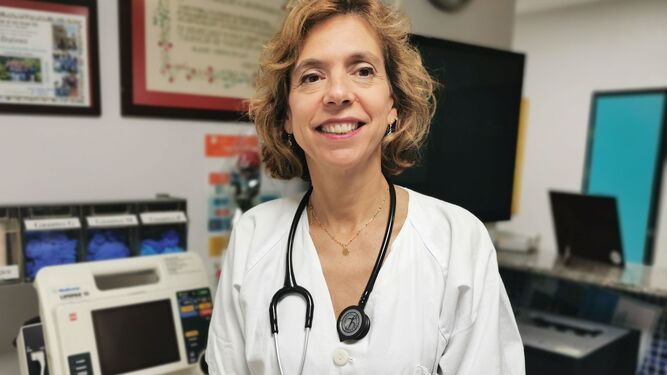 La infectóloga del Hospital de Valme, Eva León Jiménez.