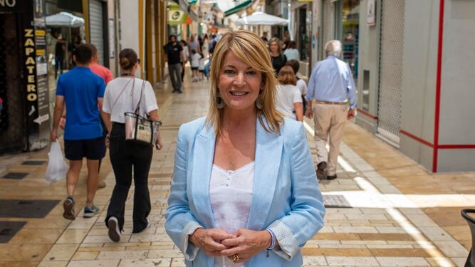 La alcaldesa de Huelva, Pilar Miranda.