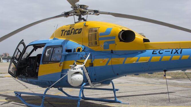 Helicóptero Pegasus de la DGT.