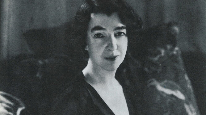 La escultora en una fotografía de 1931.