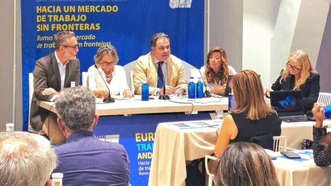 Presentación del proyecto Eures Andalucía-Algarve para la movilidad laboral transfronteriza