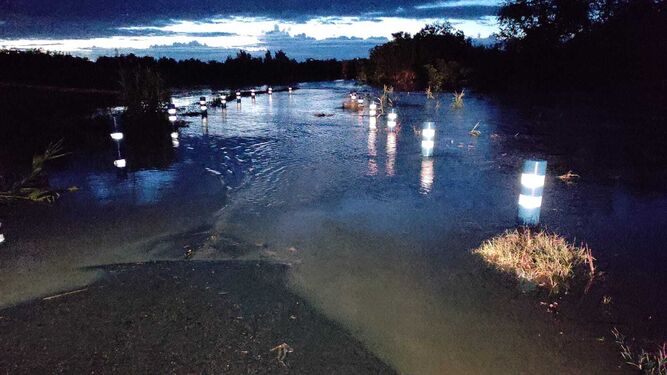 Inundaciones en Villarrasa.