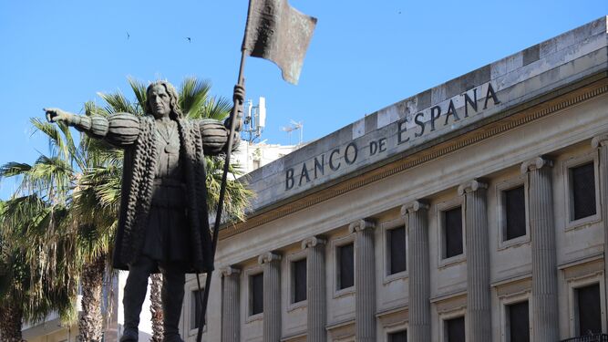 El Banco de España, en Huelva.