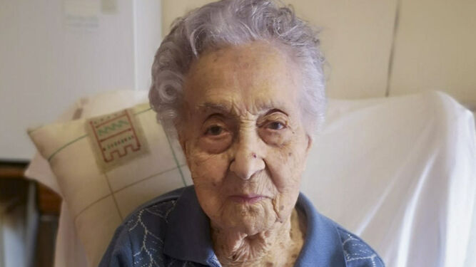 María Branyas, enfermera jubilada catalana, la persona de mayor edad del mundo a sus casi 117 años