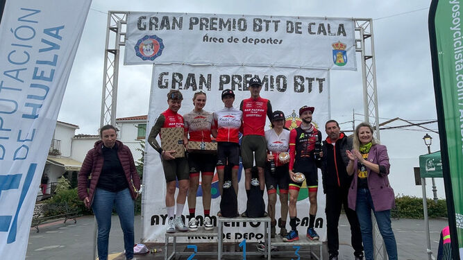 Ganadores de la XIII Maratón BTT de Cala.